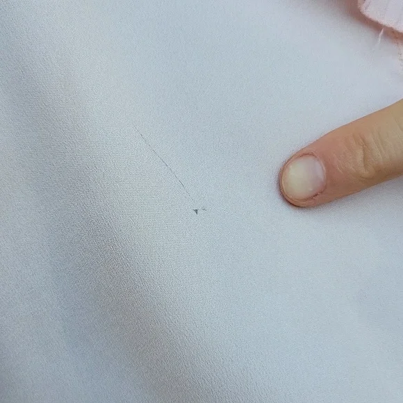 AUTHENTI-Chloé Lingerie Sleepwear/slip Dress Mini Vintage 1970s Baby Pink size L - Picture 8 of 16